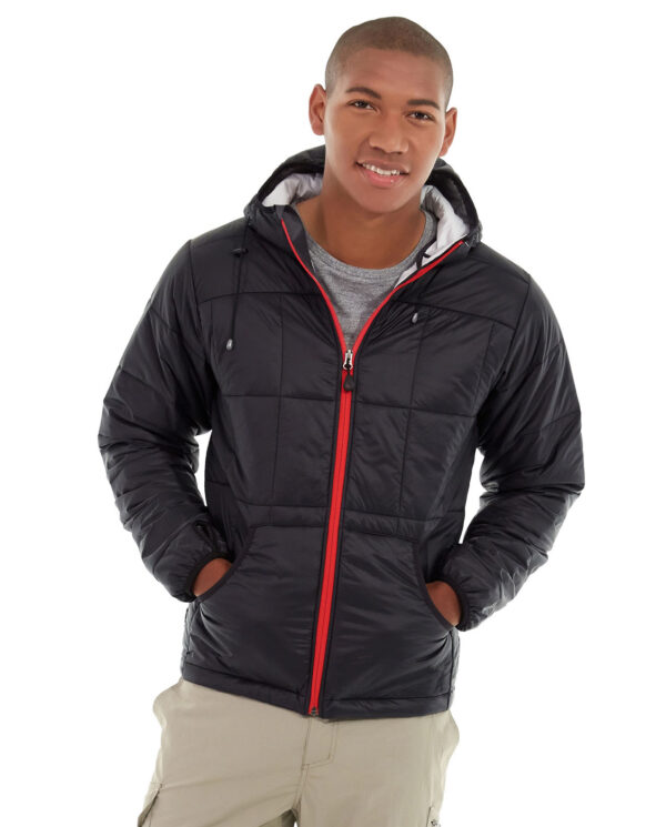 Proteus jacket black front view