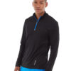 Stellar jacket black front view