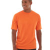 Orange tee front view