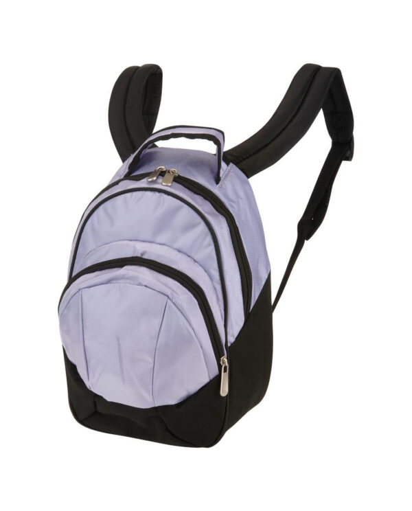 Driven backpack purple front view